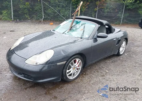 2003 Porsche Boxster S z USA, uszkodzony, nr VIN WP0CB29823U662042